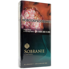 Сигареты Sobranie Element Aquamarine