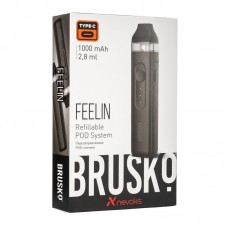 Электронная pod система Brusko Feelin 1000 mAh Серый