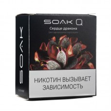 Упаковка сменных картриджей Soak Q Сердце Дракона 4, 8 мл 2% (Предзаправленный картридж) (В упаковке 2 шт)