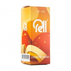 МК Жидкость Rell Low Cost Salt Strawberry Banana (Садовая клубника и банан) 0% 28 мл PG 50 | VG 50