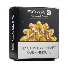 Упаковка сменных картриджей Soak Q Холодный банан 4,8 мл 2% (Предзаправленный картридж) (В упаковке 2 шт)