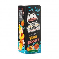 Жидкость HUSKY Premium Salt Yogi Doggy (Йогурт клубника персик) 2% 30 мл