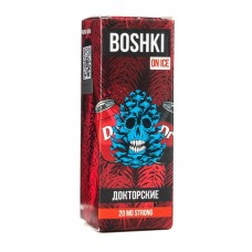 Жидкость BOSHKI Salt Strong ON ICE Докторские (Хвойный доктор пеппер) 2% 30 мл