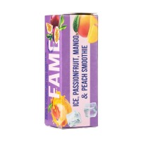 Жидкость Fame Salt Ice Passionfruit Mango Peach Smoothie (Маракуйя манго персик смузи лед) 2% 30 мл