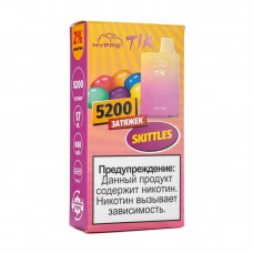 Одноразовая электронная сигарета Hyppe Tik Skittles (Skittles) 5200 затяжек