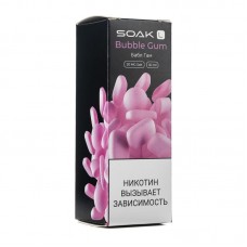 Жидкость SOAK L Bubble Gun (Бабл гам) 2% 30 мл PG 50 | VG 50