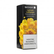 Жидкость SOAK L Lemon Lollipops (Лимонные Леденцы) 2% 30 мл PG 50 | VG 50