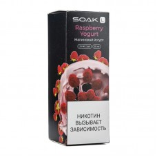 Жидкость SOAK L Rasspberry Yogurt (Малиновый Йогурт) 2% 30 мл PG 50 | VG 50