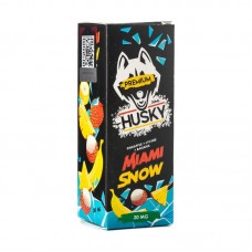 Жидкость HUSKY Premium Salt Miami Snow (Ананас личи банан) 2% 30 мл