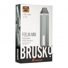 Электронная pod система Brusko Feelin Mini 750 mAh Серый