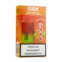 МК Одноразовая электронная сигарета Isok Isbar Киви Клубника 6000 затяжек