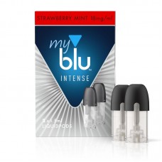 Капсула с жидкостью MyBlu Strawberry Mint 18мг 2х1.5мл