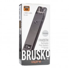 Электронная pod система Brusko Favostix 1000 mAh Серебристый