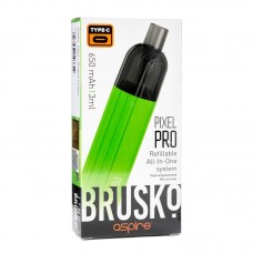 Электронная pod система Brusko Pixel Pro 650 mAh Зеленый