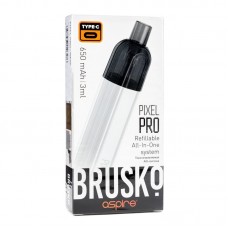 Электронная pod система Brusko Pixel Pro 650 mAh Белый