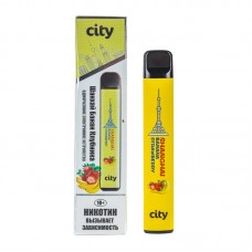 Одноразовая электронная сигарета City North Shanghai Banana Strawberry (Шанхай Банан клубника) 500 затяжек