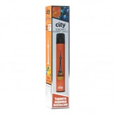 Одноразовая Электронная сигарета City Subway Toronto Blueberry Orange  (Торонто черника апельсин) 900  затяжек