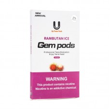 Картриджи для Juul Gem Pods Rambutan Ice (Рамбутан со льдом) 2% 4 шт