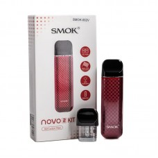 POD Система Набор SMOK NOVO 2 Kit 800mAh Red Carbon